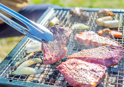 バーベキュー開始